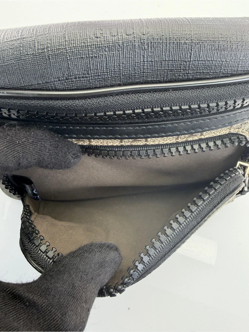 Authentic Gucci Eden Supreme Fanny Waist Khaki Bag